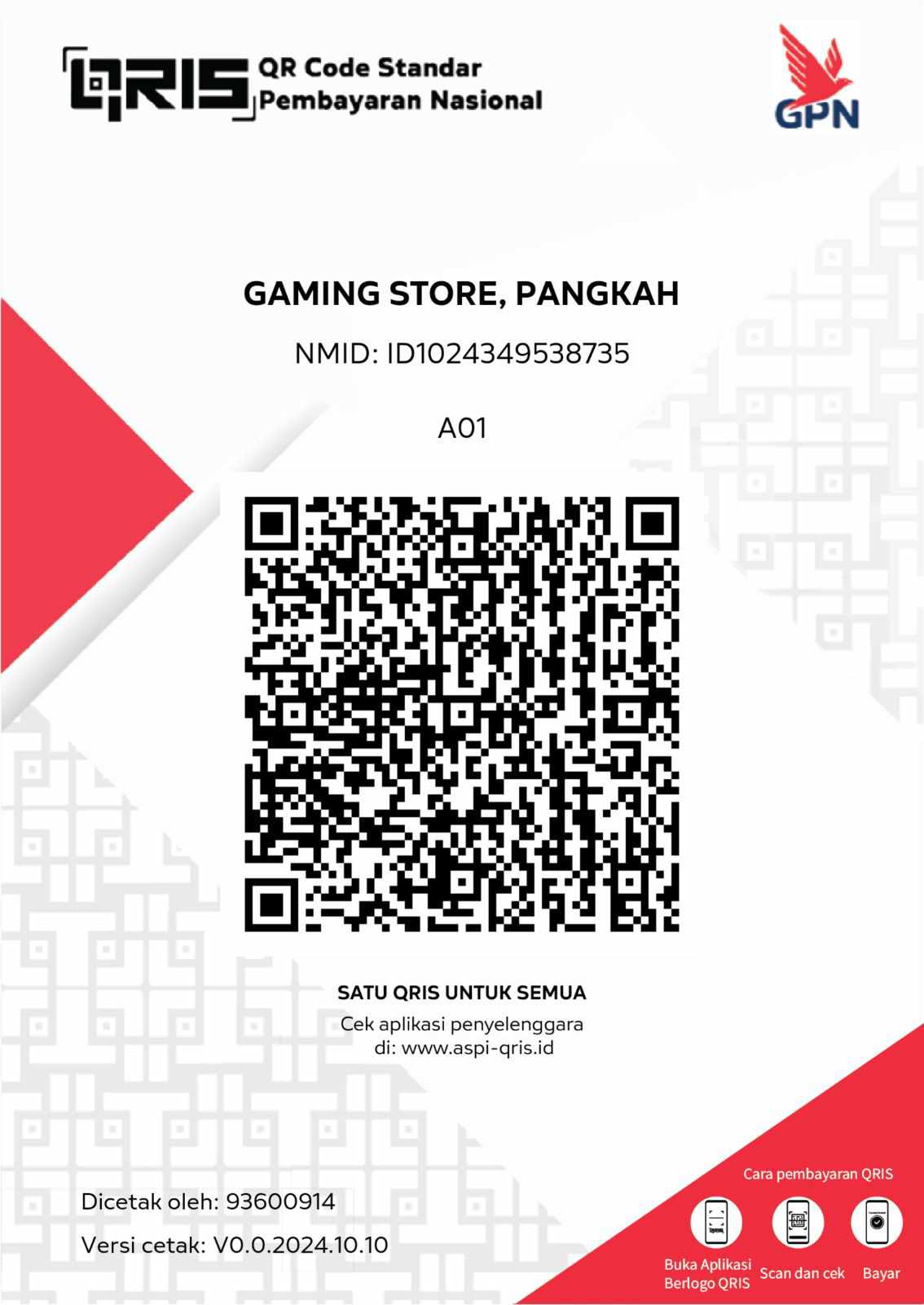 QRIS QR Code